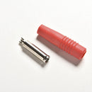 2X Copper 4mm silicone insulated Banana female Jack socket Plug connector BX