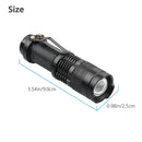 LED Ultra Violet UV 365 nm Blacklight Flashlight Inspection Lamp Torch  FT