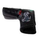 Waterproof PU Leather Golf Blade Putter Head Cover Club Magnetic Protector