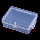 2pcs Transparent Chapter Box Hanging Box Mini Key Photo Boxes Home Storage B Nw