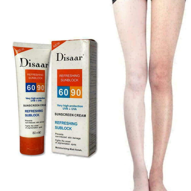 Refreshning Sunblock Very High Protection UVB + UVA Sunscreen K4I7 60-90 Be V6W8