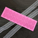 Silicone Flower Lace Sugarcraft Icing Embossed Mold Mould Decorating Q5O8 C U4Q5