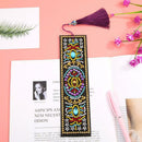 DIY Special Shaped Diamond Painting Leather Bookmark Tassel Book Marks Gift
