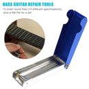 Guitar Nut Bridge Files 13 Round Files with A Flat File Bass String Groove