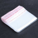 Self-sealing clear plastic bag 20 cm x 15 cm 100 pcs O3L5