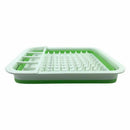 Household Plastic Folding Kitchen Drain Rack Cutlery Cutlery Storage Box Fo