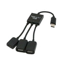 Portable Plug and Play 3 in 1 USB C Type C USB 3.1 High Speed 3 Port USB 2.0