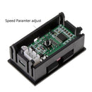 Car Motorcycle Digital Tachometer Tacho Gauge with Battery Overvoltage Alarm New