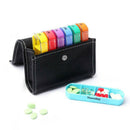 1Pc 28 Squares Weekly 7 Days Tablet Pill Box Holder Medicine Storage Organi N3M9