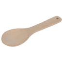 Houseware Tableware Wood Color 8.9" Long Wooden Rice Paddle Scoop Ladle Z5V9