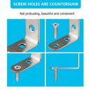 24 Pieces Stainless Steel Corner Braces (1.57 X 1.57 Inch,40 X 40 Mm) Joint B9N6