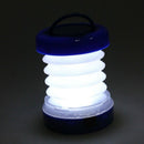 Camping Lamp 5 LED Camping Lantern Light Lamp Extensible Blue M9J3