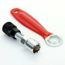 Bike Bicycle Crank Puller Remover Removal Wrench Tool + Handle C1Q3