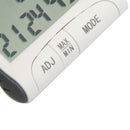 Digital LCD thermometer hygrometer humidity temperature meter clock / magne