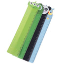 Straight Ruler School Supplies Animal Plastic Bendable Ruler Measuring OZ