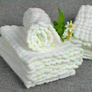 1pcs Baby NewBorn 100% Cotton Bath Wash Handkerchief Towel G3I5 M5F9 C8Z9 L A4O7