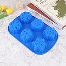 snowflake silicone mold christmas snowflake silicone soap mold cake moldSEAU