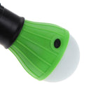 2 PCS Outdoor Hanging 3LED Camping Tent Light Bulb Fishing Lamp(Green)