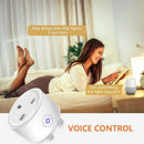 UK Plug Smartphone WiFi Plugs Remote/Voice Remote Control Amazon Alexa Google