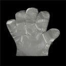 50pcs disposable gloves PE plastic film fingers clean gloves hair dye gloves M&E
