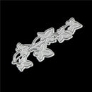 2X Flower Tree Design Metal Cutting Die For DIY Scrapbooking Album Paper Card JR