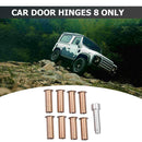 8pcs Door Hinge Pin Liners Bushings with Remover Tool for Jeep TJ 1999-2006