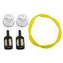 Fuel Line Hose Primer Bulb Fuel Filter kit for Homelite BP250 HB180 HB18V