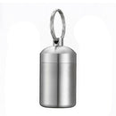 Travel Stainless Steel Coins Storage Tank Sealed Waterproof Pills Organiser Case