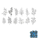 12 IN 1 Leave Cutting Dies Metal Stencil DIY Scrapbooking Embossing Paper Card #