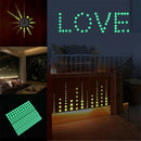 407pcs glow in the dark star wall stickers round dot luminous kids room decor Z