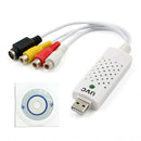 Portable USB 2.0 Audio Video Capture Card VHS Adapter to DVD Video Capture S!e