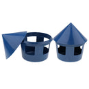 2 Pcs Plastic Hanging Bowl Feeding Bowl Bird Dog Food Water Cage Container