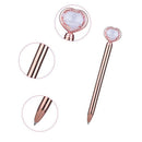 Heart Shape Diamond Pen Diamond Crystal Pen, Ballpoint Pen, Office Supplies G4G7