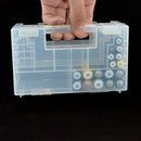 Portable Hard Plastic AA/AAA C Battery Healthy Case Storage Box Holder Organiser