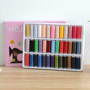 39pcs 200 Yard Mixed Colors Polyester Spool Sewing For Hand Thread Set. C4P7