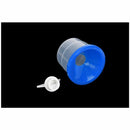 Translucent Plastic Non - Spill Paint and Water Pots with Lids and Stoppers E2T6