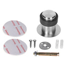 Door Stops Anti-Collision Stainless Steel Rubber Stopper Round Floor Mounted Hot