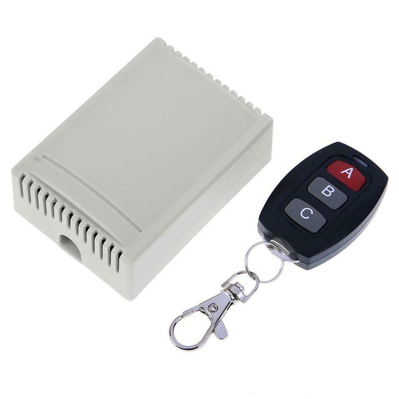 DC 12V 10A 2CH RF Wireless Remote Control Switch System Transmitter K1B