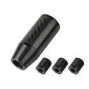 Car Gear Shift KnobÃ‚Â Universal Carbon Fiber Automobile Shifter Lever Stick Knob
