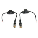2x Passive UTP BNC Video Pigtail Balun Transceiver Anti-interference