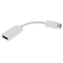 6inch Mini DVI To HDMI Male To Female Port Adapter/Converter For MacBook