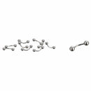 60 Pcs Bulk Lots Eyebrow Jewelry Belly Tongue Bar Ring Elegan