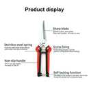 Straight Pruning Shears Stainless Steel Home Garden Scissors Shears Pruning Q0V4