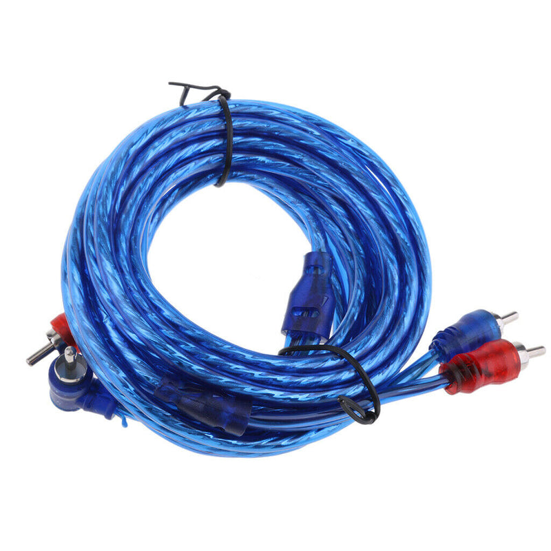 Car Stereo Videos Radios Cables 2-Male To 2-Male Audios Cables Connectors 4.5m