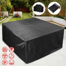 Black BBQ Grill Cover Gas Barbecue Heavy Duty Waterproof Outdoor For Weber