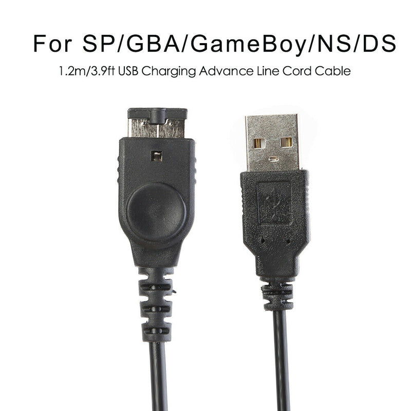 1.2m/3.9ft USB Charging Advance Line Cord Cable for SP/GBA/GameBoy/NS/DS