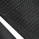 4 pcs/set 15*7.5cm Reusable -shaped Anti-skid Rubber Floor Carpet Mat Rug G B3J3