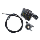 Bike Speedometer Odometer w/ Mounting Hardware for Motorized Bicycle Bikes