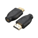 Universal Standard HDMI Male Type A to Mini HDMI Type D Female Socket Adapt