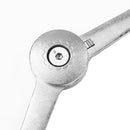 Home Zinc Alloy 360 Degree Adjustable Stop Support Rod Cupboard Furniture Hinge